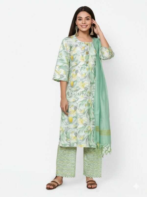 Upgrade Your Wardrobe with This Elegant Cotton Suit