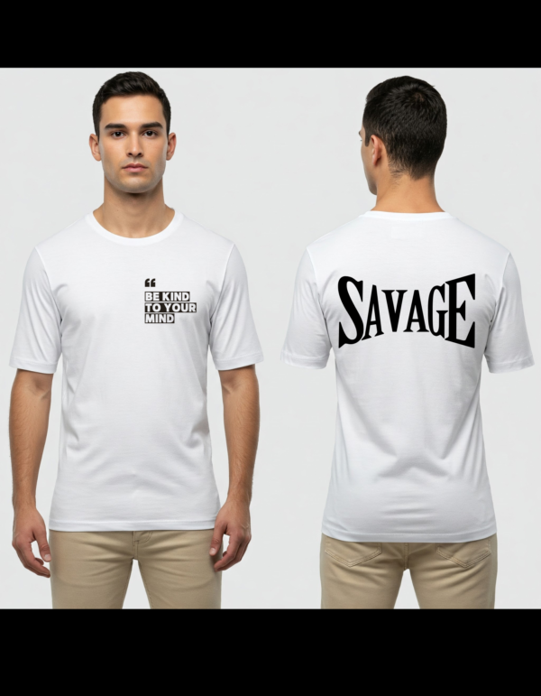 Complete Pack of 3 T-shirt | Men's Heavy Polymer Cotton T-Shirt | L Name tshirt | Round Neck | Half Sleeve | Sizes XS-XXXL - Image 4
