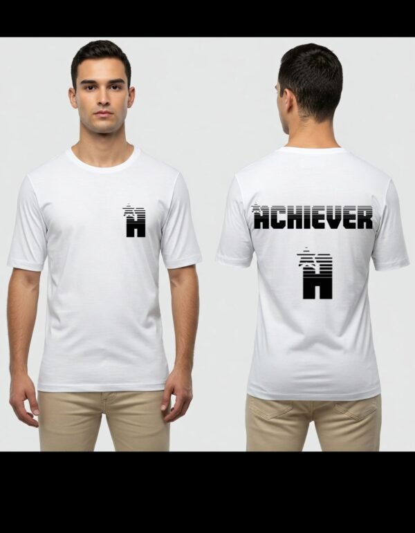 Complete Pack of 3 T-shirt | Men's Heavy Polymer Cotton T-Shirt | V Name tshirt | Round Neck | Half Sleeve | Sizes XS-XXXL - Image 4