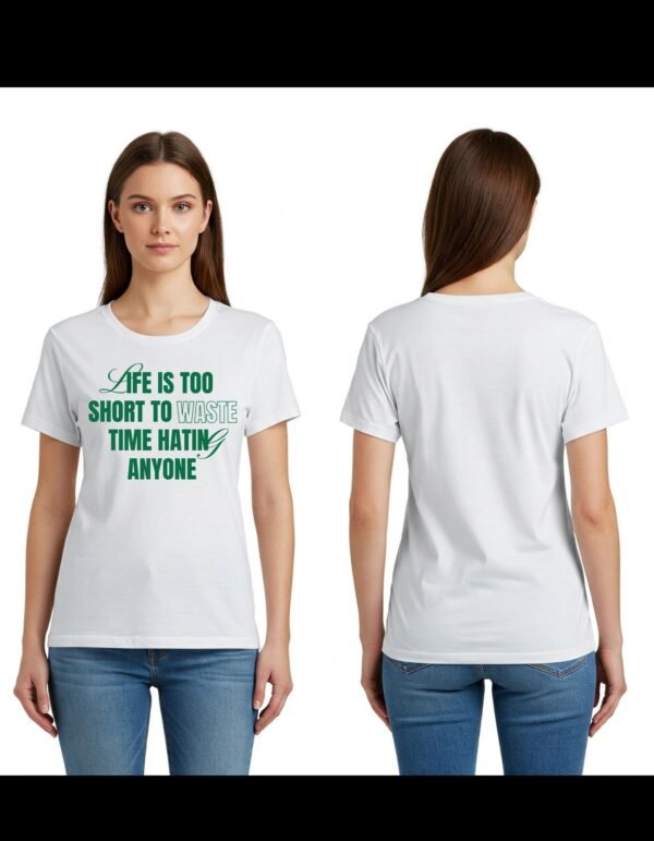 Complete Pack of 3 T-shirt | Girl's Heavy Polymer Cotton T-Shirt |  White | Round Neck | Half Sleeve | Sizes XS-XXXL