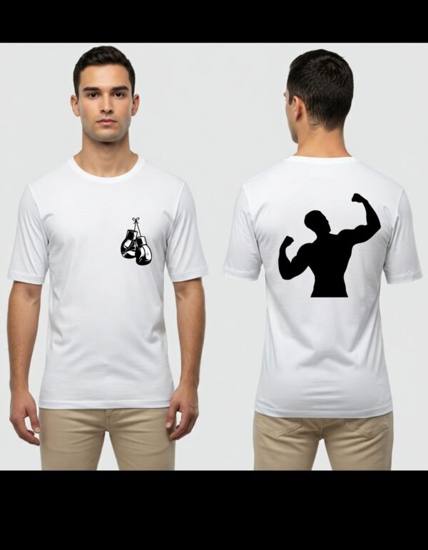 Complete Pack of 9 T-shirt | Men's Heavy Polymer Cotton T-Shirt | Nine tshirt 9| Round Neck | Half Sleeve | Sizes XS-XXXL - Image 8
