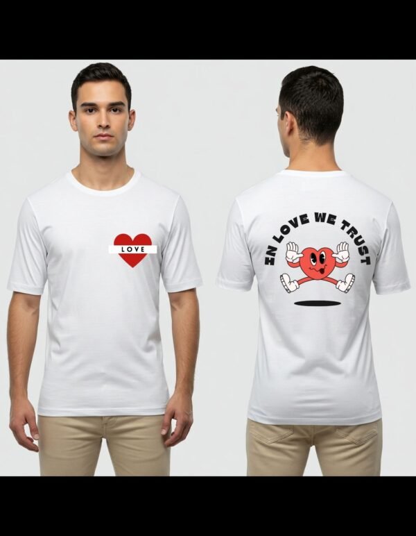 Complete Pack of 2 T-shirt | Men's Heavy Polymer Cotton T-Shirt | weight lift | Round Neck | Half Sleeve | Sizes XS-XXXL - Image 3