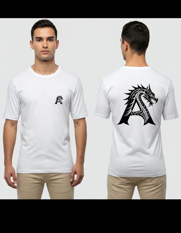 Complete Pack of 3 T-shirt | Men's Heavy Polymer Cotton T-Shirt | A Name tshirt | Round Neck | Half Sleeve | Sizes XS-XXXL