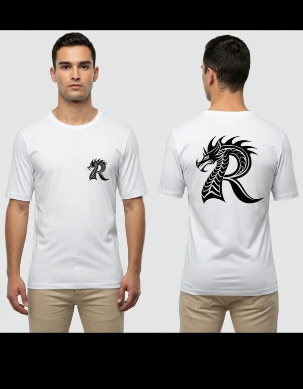 Complete Pack of 3 T-shirt | Men's Heavy Polymer Cotton T-Shirt | R Name tshirt | Round Neck | Half Sleeve | Sizes XS-XXXL