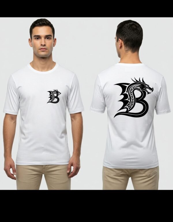 Complete Pack of 3 T-shirt | Men's Heavy Polymer Cotton T-Shirt | B Name tshirt | Round Neck | Half Sleeve | Sizes XS-XXXL
