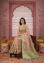 Rekha Maniyar Women's Mehendi Silk Cotton Woven Tie & Dye Style Printed Saree With Blouse Piece - Image 8